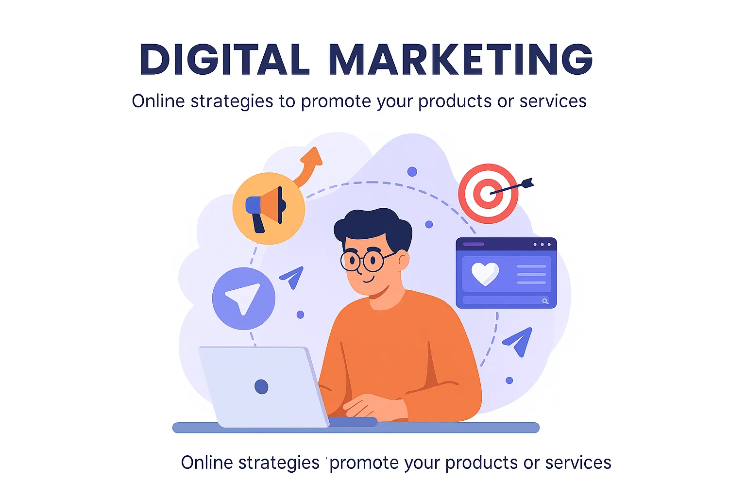 Digital Marketing Illustration